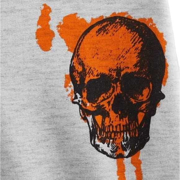 Do It Anyway Mental Health graphic quarter zip raglan pullover sweatshirt small - Picture 4 of 10